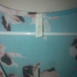 Pink blush maternity dress